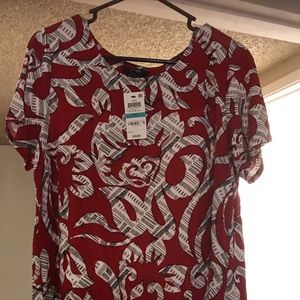 New clothes with tags still on them